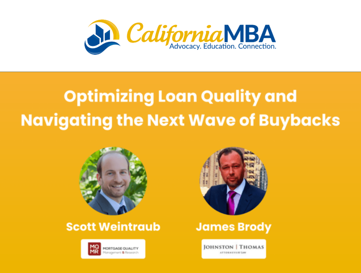Optimizing Loan Quality and Navigating the Next Wave of Buybacks